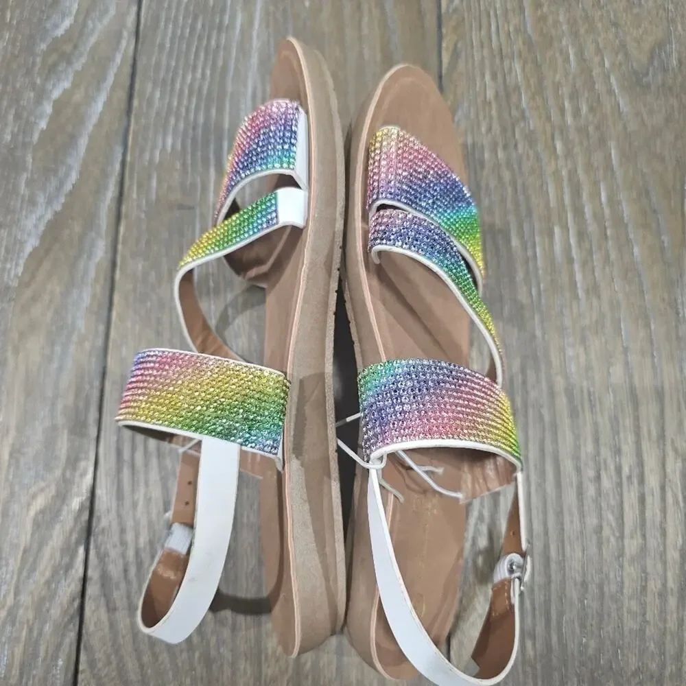 Adrienne Vittadini Sandals, Girl's Size 3